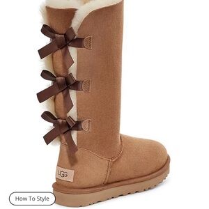 UGG Women's Bailey Bow Tall Boots - Tan